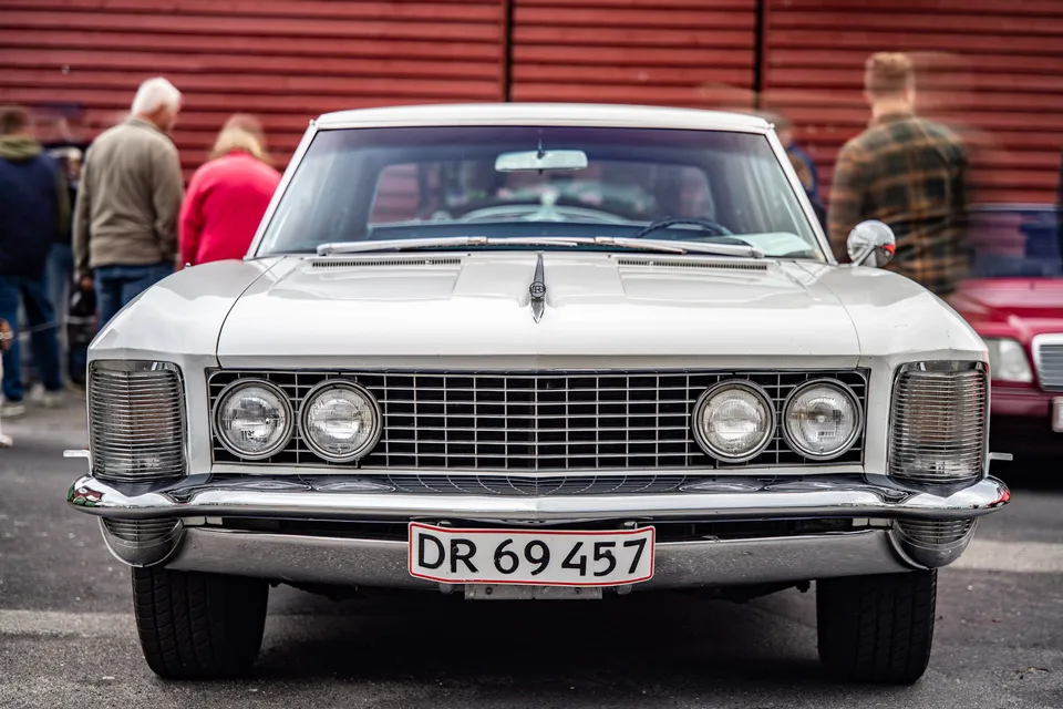 Front af en Buick Riviera